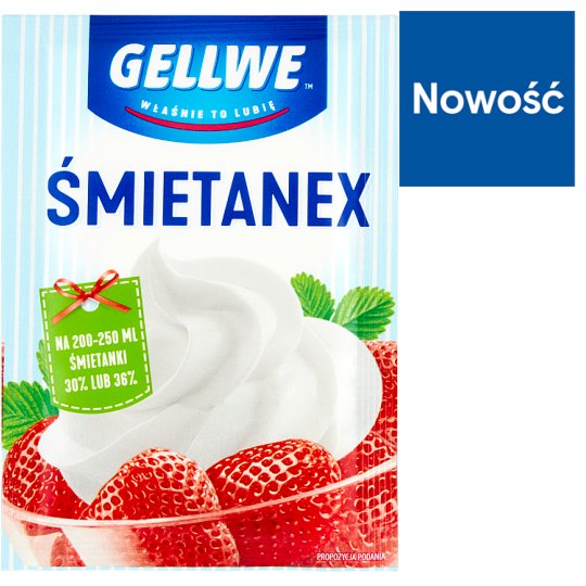Gellwe Fix do ubijania śmietany 12 g