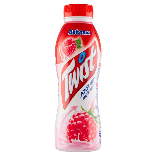 Bakoma Twist Jogurt malinowy 400 g