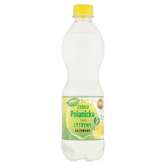 Tesco Polanicka Napój gazowany o smaku cytrynowym 500 ml