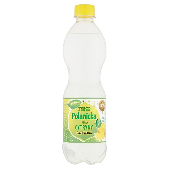 Tesco Polanicka Napój gazowany smak cytryny 500 ml