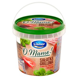 Lisner O Mamo! Sałatka grillowa słoneczne pomidory z bazylią 500 g