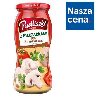 Pudliszki Sos do makaronu z pieczarkami 500 g