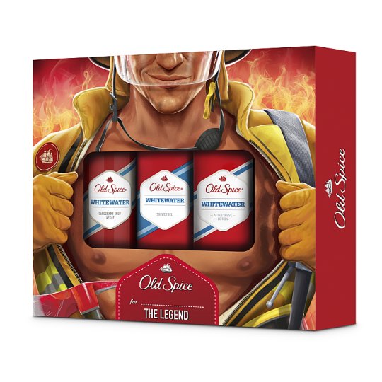Old Spice Whitewater Fireman Trio Zestaw podarunkowy dla mężczyzn