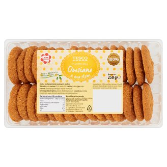 Tesco Ciasteczka owsiane z masłem 250 g