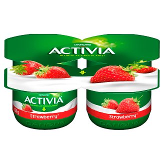 Danone Activia Truskawka Jogurt 480 g (4 sztuki)