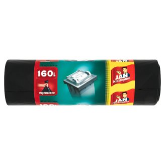 Jan Niezbędny Worki na śmieci 160 l 10 sztuk