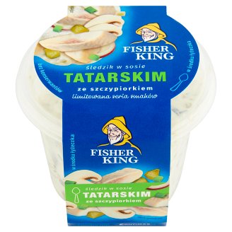 Fisher King Śledzik w sosie tatarskim ze szczypiorkiem 230 g