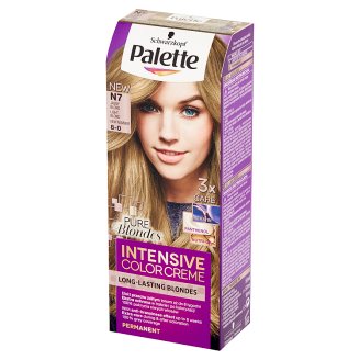 Palette Intensive Color Creme Farba do włosów Jasny blond N7