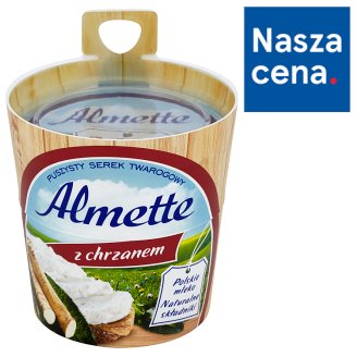 Almette z chrzanem Puszysty serek twarogowy 150 g