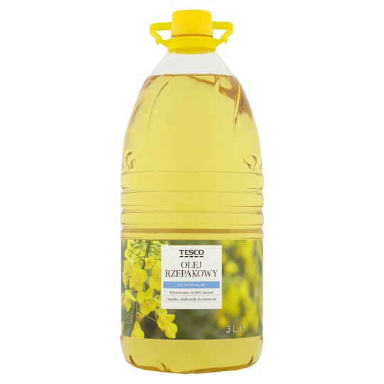 Tesco Olej rzepakowy 3 l