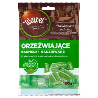 Wawel Orzeźwiające Karmelki nadziewane 120 g