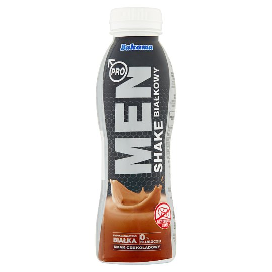 Bakoma Men Pro Shake białkowy smak czekoladowy 380 g