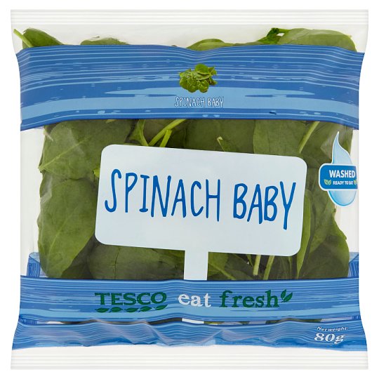 Tesco Szpinak baby 80 g