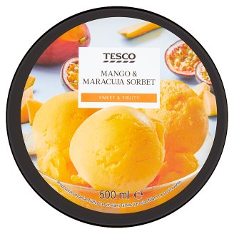 Tesco Sorbet mango-marakuja 500 ml