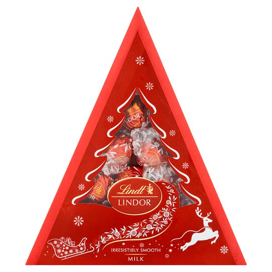 Lindt Lindor Pralinki z czekolady mlecznej z nadzieniem 125 g