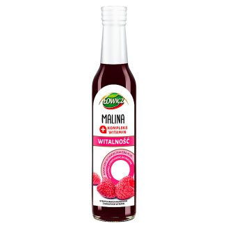 Łowicz Syrop o smaku malinowym 250 ml