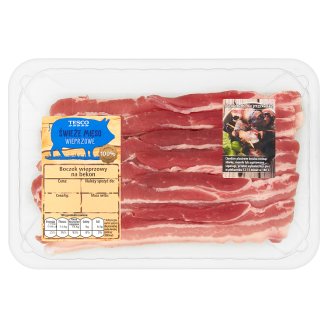Tesco Boczek wieprzowy na bekon 320 g