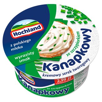 Hochland Kanapkowy serek kremowy ze szczypiorkiem 130 g