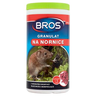 Bros Granulat na nornice 250 g
