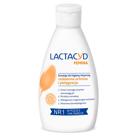 Lactacyd Femina Emulsja do codziennej higieny intymnej 200 ml