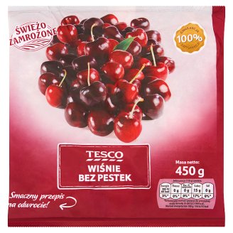 Tesco Wiśnie bez pestek 450 g