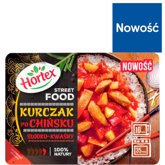Hortex Street Food Sweet and Sour Chinese Style Chicken 350 g
