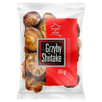 House of Asia Grzyby Shiitake całe 30 g