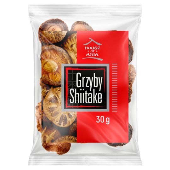 House of Asia Grzyby Shiitake całe 30 g