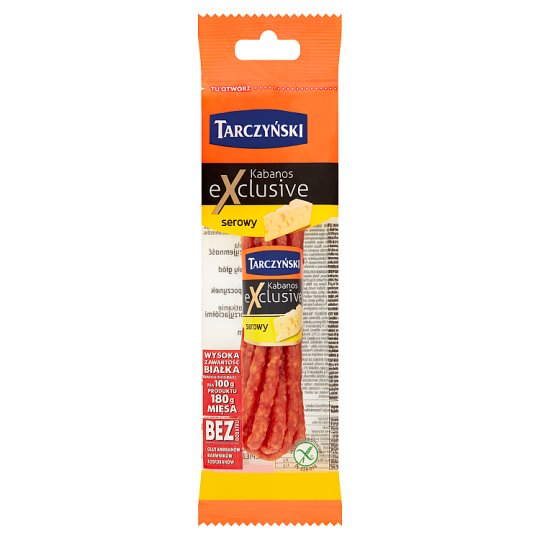 Tarczyński Kabanos Exclusive serowy 120 g