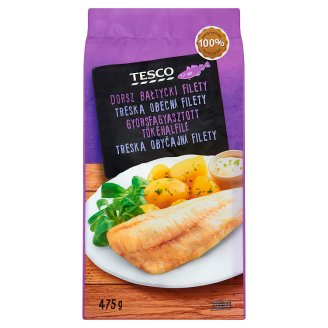 Tesco Dorsz bałtycki filety 475 g