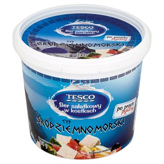 Tesco Ser sałatkowy w kostkach typ śródziemnomorski 200 g