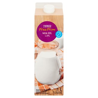 Tesco Free From Mleko homogenizowane bez laktozy 1,5% 1 l
