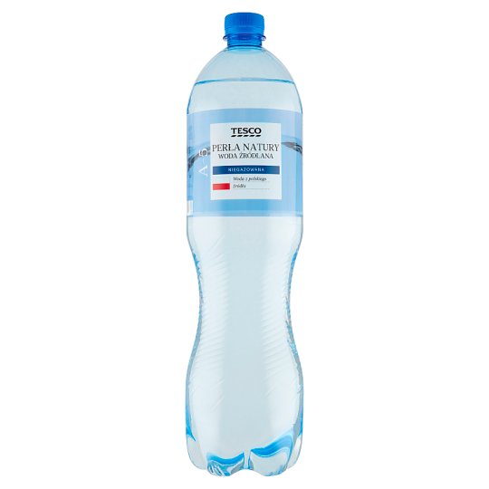 Tesco Perła Natury Woda źródlana niegazowana 1,5 l
