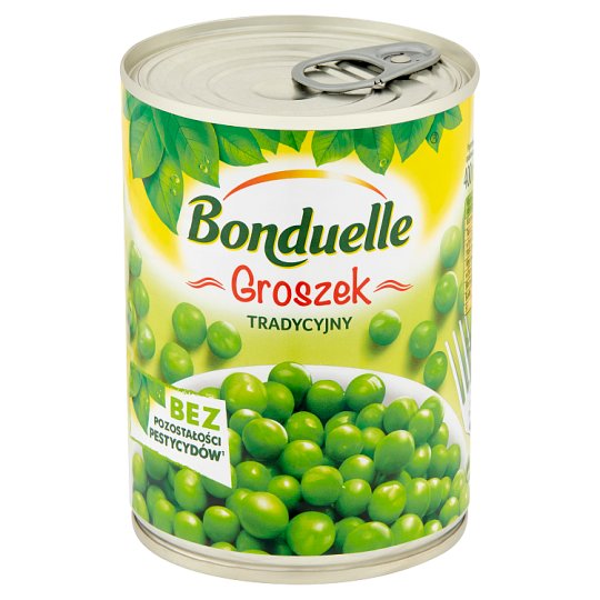 Bonduelle Groszek konserwowy tradycyjny 400 g
