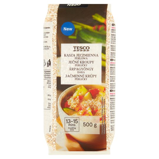 Tesco Kasza jęczmienna perłowa 500 g