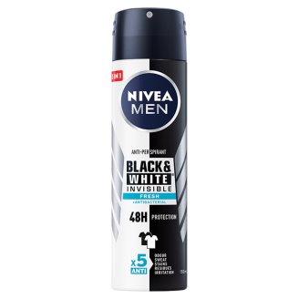 NIVEA MEN Black&White Invisible Fresh Antyperspirant w aerozolu 150 ml