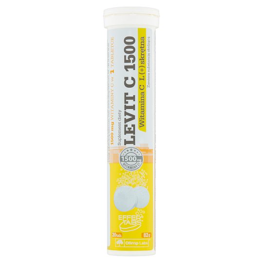 Olimp Labs Levit C 1500 Suplement diety 82 g (20 sztuk)