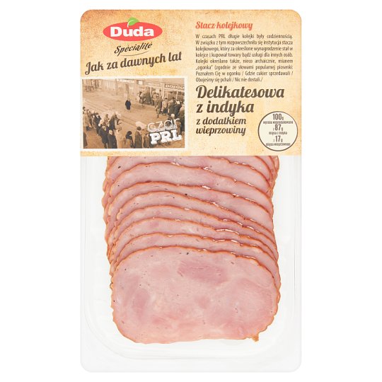 Duda Spécialité Delikatesowa z indyka z dodatkiem wieprzowiny 130 g