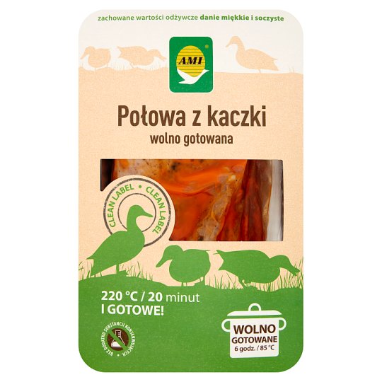 AMI Połowa z kaczki wolno gotowana