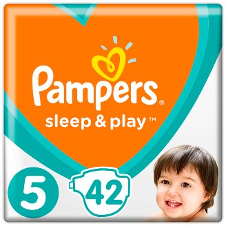 Pampers Sleep&Play, rozmiar 5, 42 pieluszek, 11–16 kg