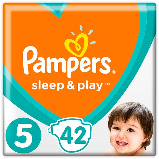 Pampers Sleep&Play, rozmiar 5, 42 pieluszek, 11-16 kg