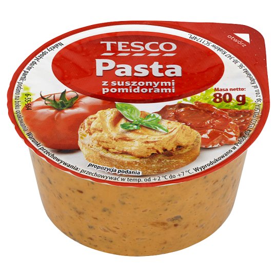 Tesco Pasta z suszonymi pomidorami 80 g