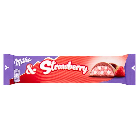 Milka Czekolada mleczna Strawberry 36,5 g