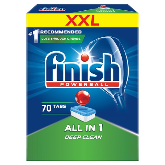 Finish All in 1 Tabletki do zmywarki 1120 g (70 sztuk)