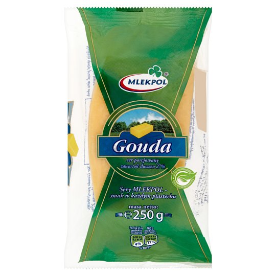 Mlekpol Gouda Ser porcjowany 250 g