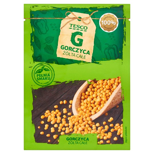 Tesco Gorczyca żółta cała 30 g