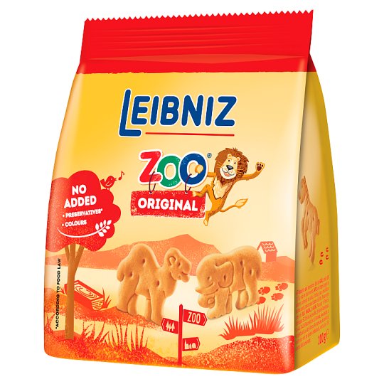 Leibniz ZOO Herbatniki maślane oryginalne 100 g