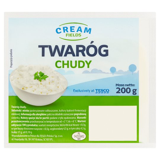 Cream Fields Twaróg chudy 200 g
