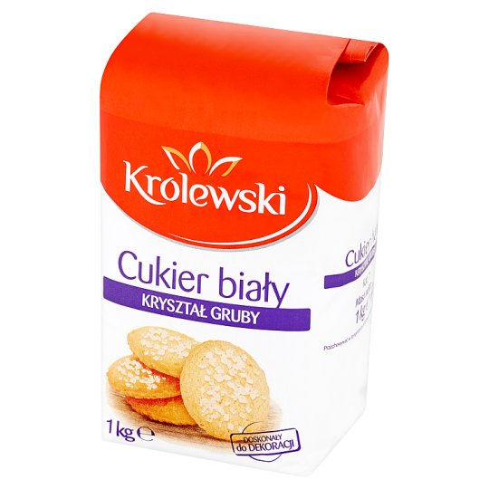 Cukier Królewski Cukier biały kryształ gruby 1 kg