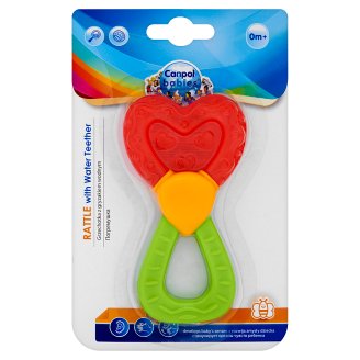Canpol Babies Grzechotka z gryzakiem wodnym Magiczna różdżka 0 m+